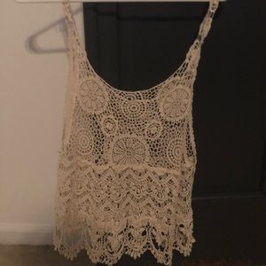 Crochet tank top